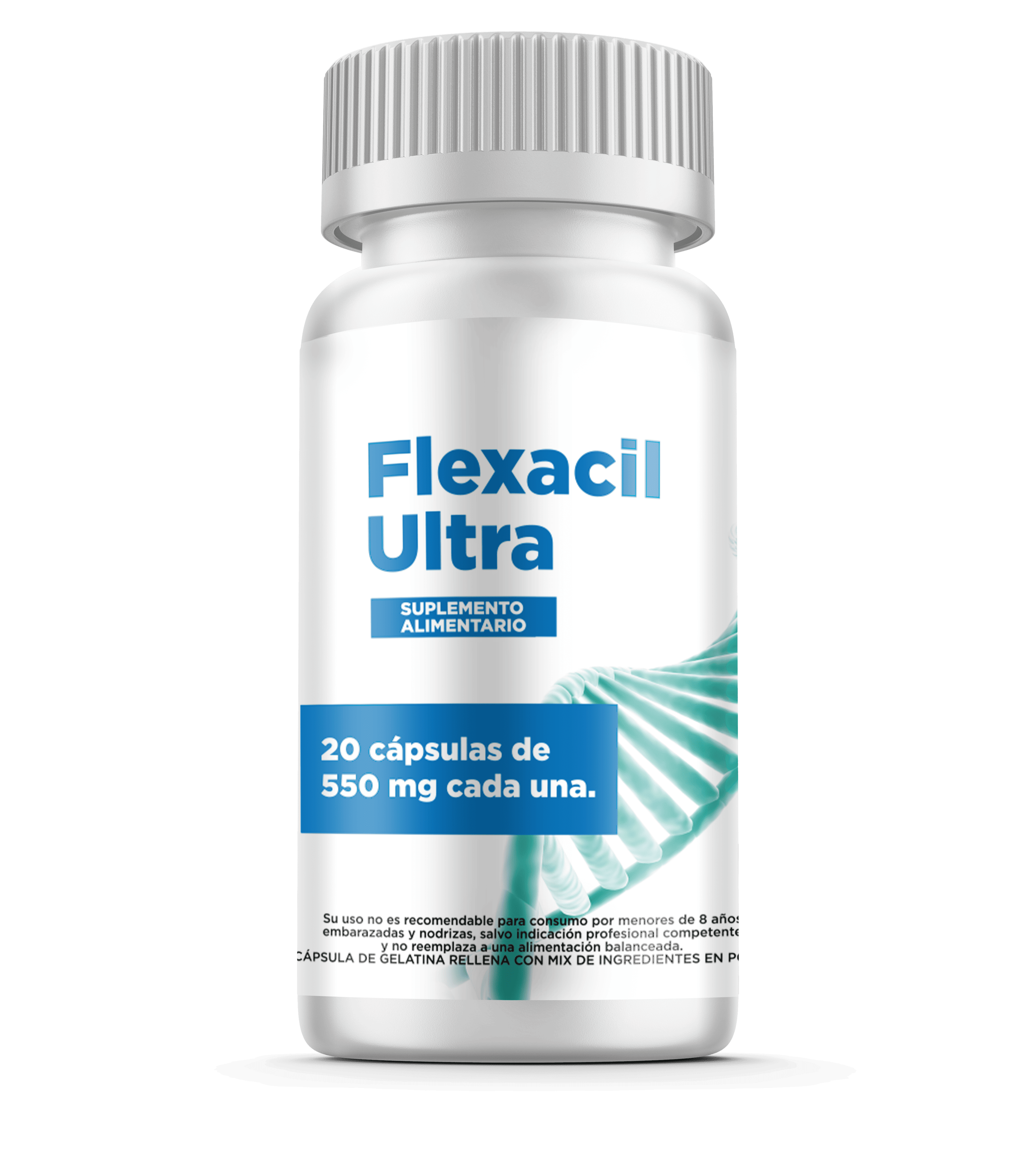 Flexacil - Complemento natural con ingredientes vegetales para el bienestar articular y la movilidad diaria